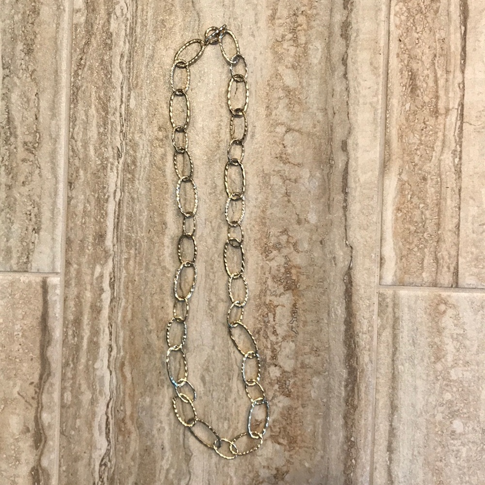 Johnston and Murphy Gold Link Chain Necklace